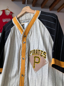 Vintage Mirage Pittsburgh Pirates Baseball Jersey Size XXL
