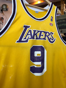 Vintage Champion Los Angeles Lakers Nick Van Exel Size 48 / XL