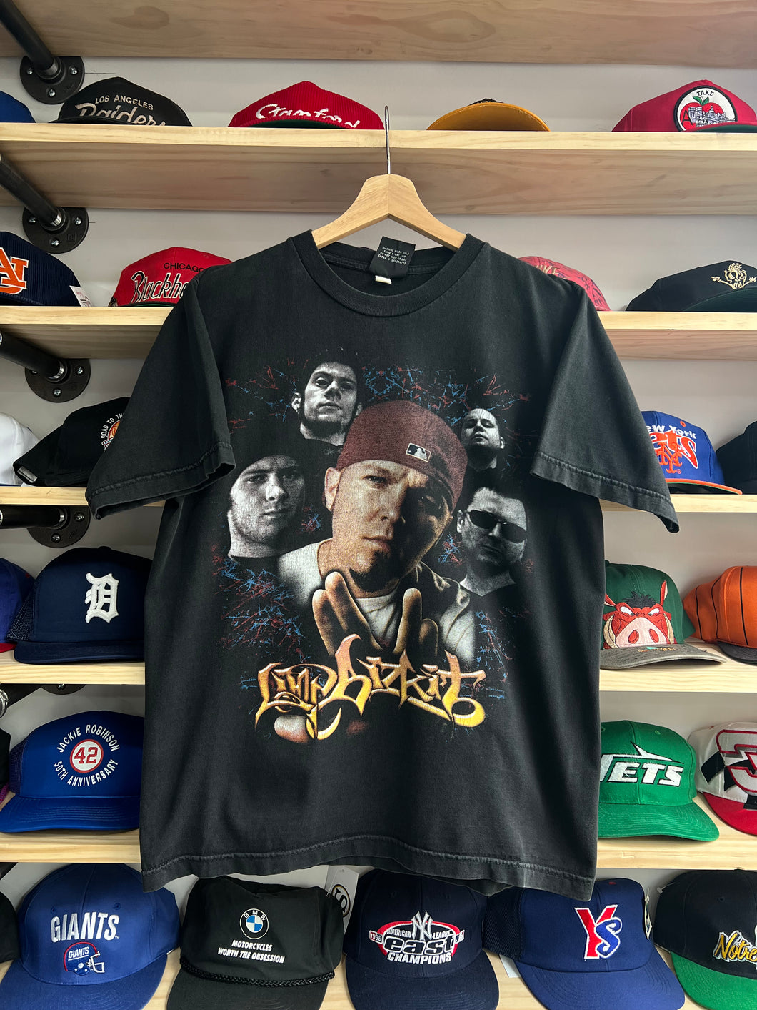 Vintage Limp Bizkit Boot Double Sided Tee Size Medium