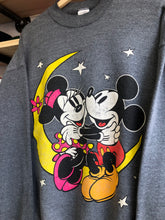 Load image into Gallery viewer, Vintage Mickey Mouse &amp; Minnie Mouse Crewneck Size L/XL

