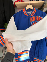 Load image into Gallery viewer, Vintage Chalk Line New York Knicks Varsity Jacket Size Large
