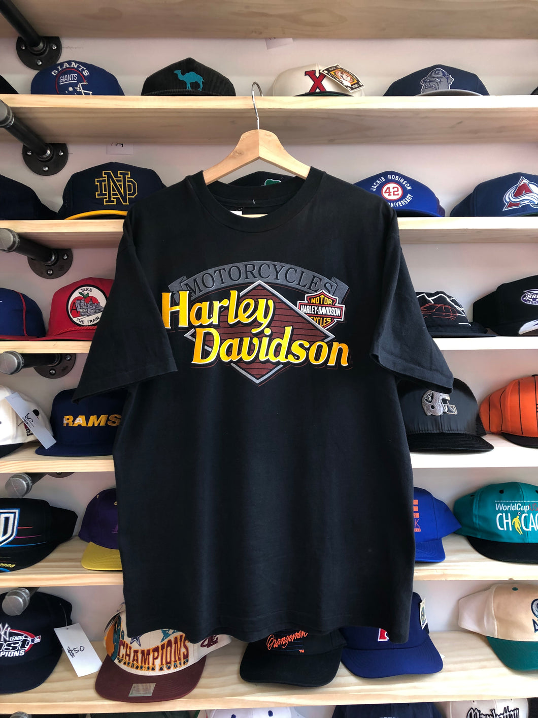 Vintage 1993 Harley Davidson Tee Size L/XL