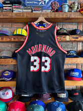 Load image into Gallery viewer, Vintage Miami Heat Alonzo Mourning Champion Jersey 48 XL
