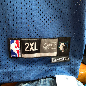 Deadstock Vintage Reebok Minnesota Timberwolves Latrell Sprewell Swingman Size 2XL