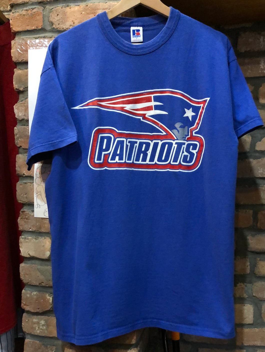 Vintage Russell Athletic New England Patriots Tee Size Large