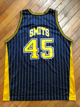 Load image into Gallery viewer, Indiana Pacers Rik Smits Champion Pinstripe Jersey 48 XL
