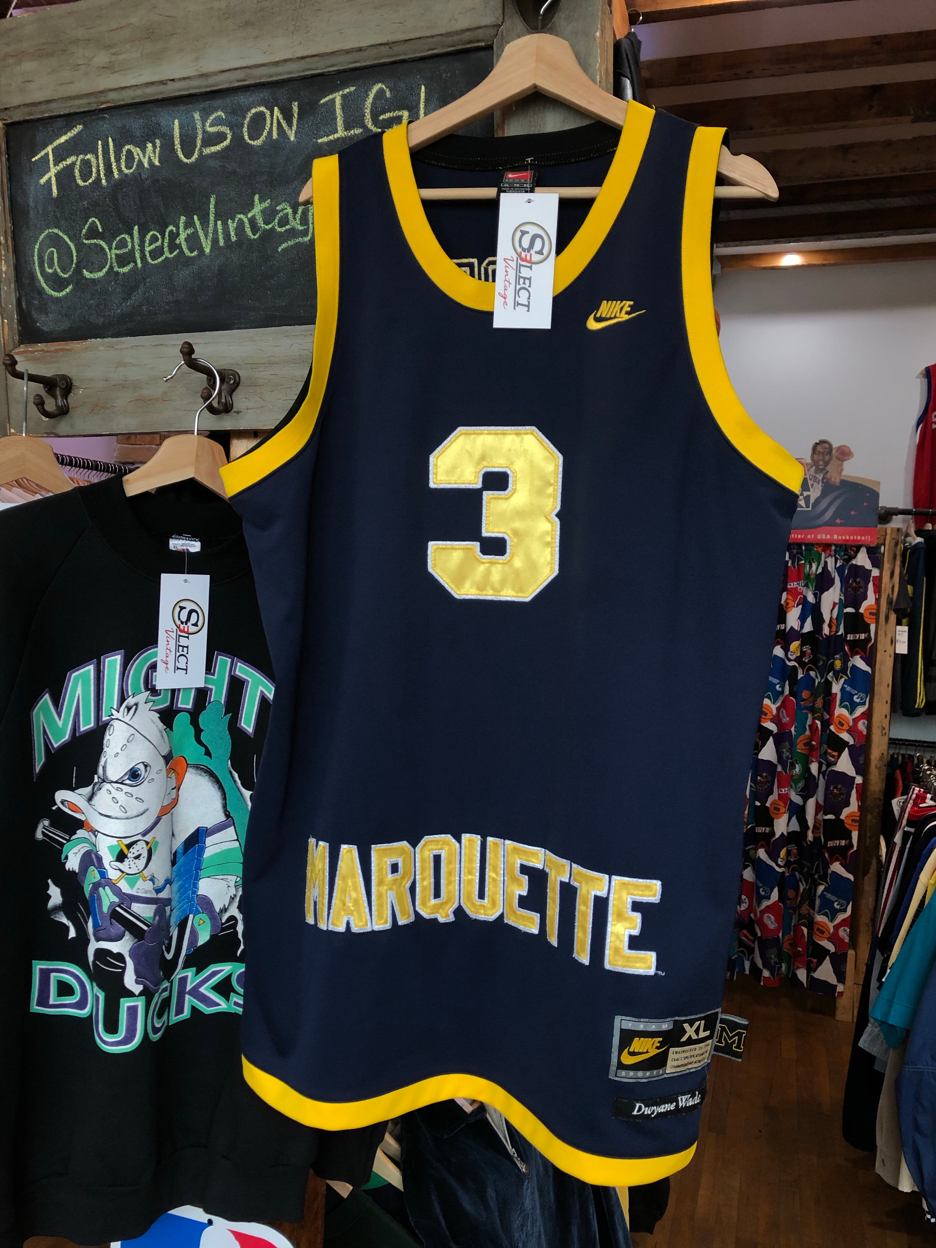 Gameday Grails Vintage Marquette Dwyane Wade Jersey