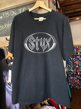 Load image into Gallery viewer, Early 2000’s Styx Classic Rock My Ass Double Sided Tour Tee Size Large
