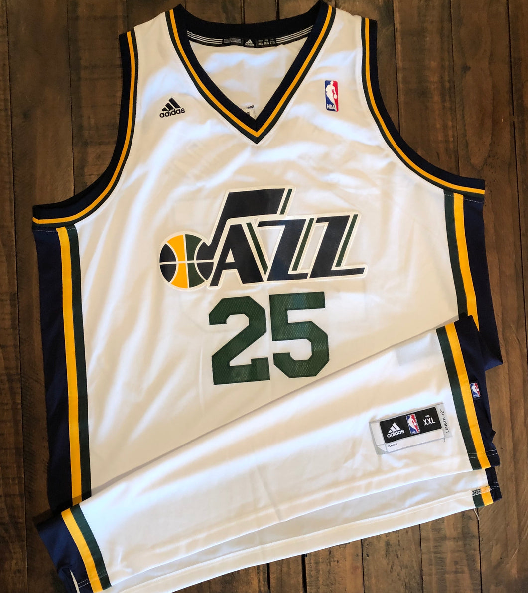 Utah Jazz Al Jefferson Adidas Swingman Jersey XXL – Select Vintage BK