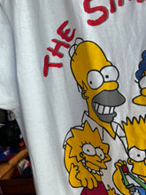 Load image into Gallery viewer, Vintage 1989 The Simpsons Family Portrait Tee Large
