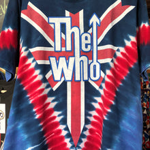 Load image into Gallery viewer, Vintage Single Stitched Liquid Blue The Who Long Live Rock And Roll Tie-Dye Double Sided Tee Size Large

