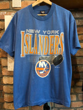 Load image into Gallery viewer, Vintage 1992 Single Stitched New York Islanders Tee Size XL
