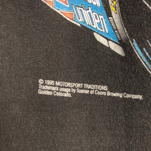 Load image into Gallery viewer, Vintage 1995 Single Stitched All Over Print Coors Light Silver Bullet Racing Tee Size Large
