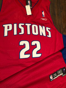 Detroit Pistons Tayshaun Prince Reebok Swingman Jersey NWT XXL