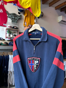Vintage Ralph Lauren Polo Sport Shield Half Zip Sweater Small / Medium –  Select Vintage BK