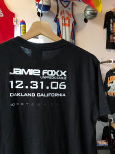 2006 Jamie Foxx Unpredictable Tour Date Tee Size Medium