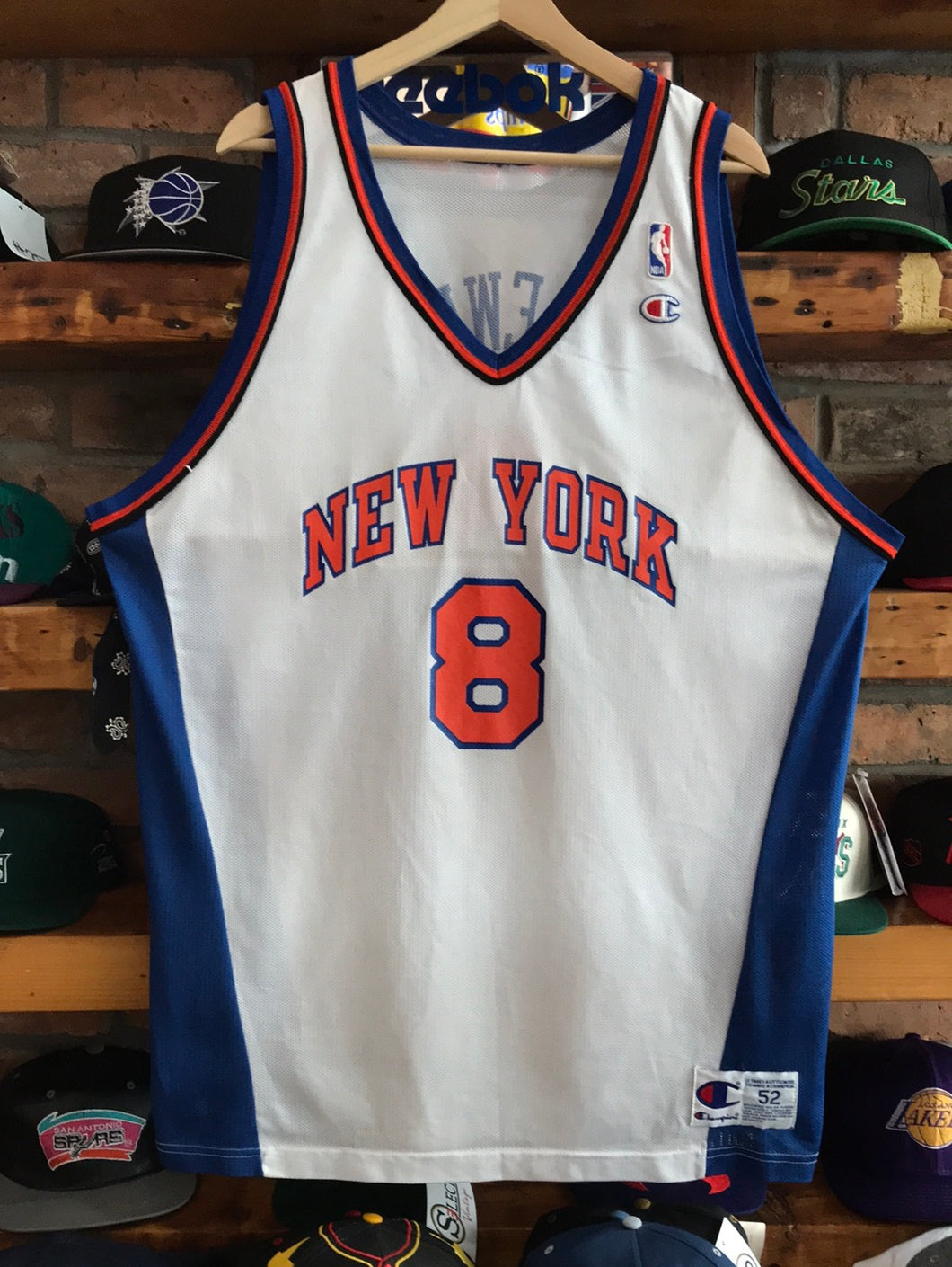 Vintage Champion New York Knicks Marcus Camby Jersey Size 48 XL