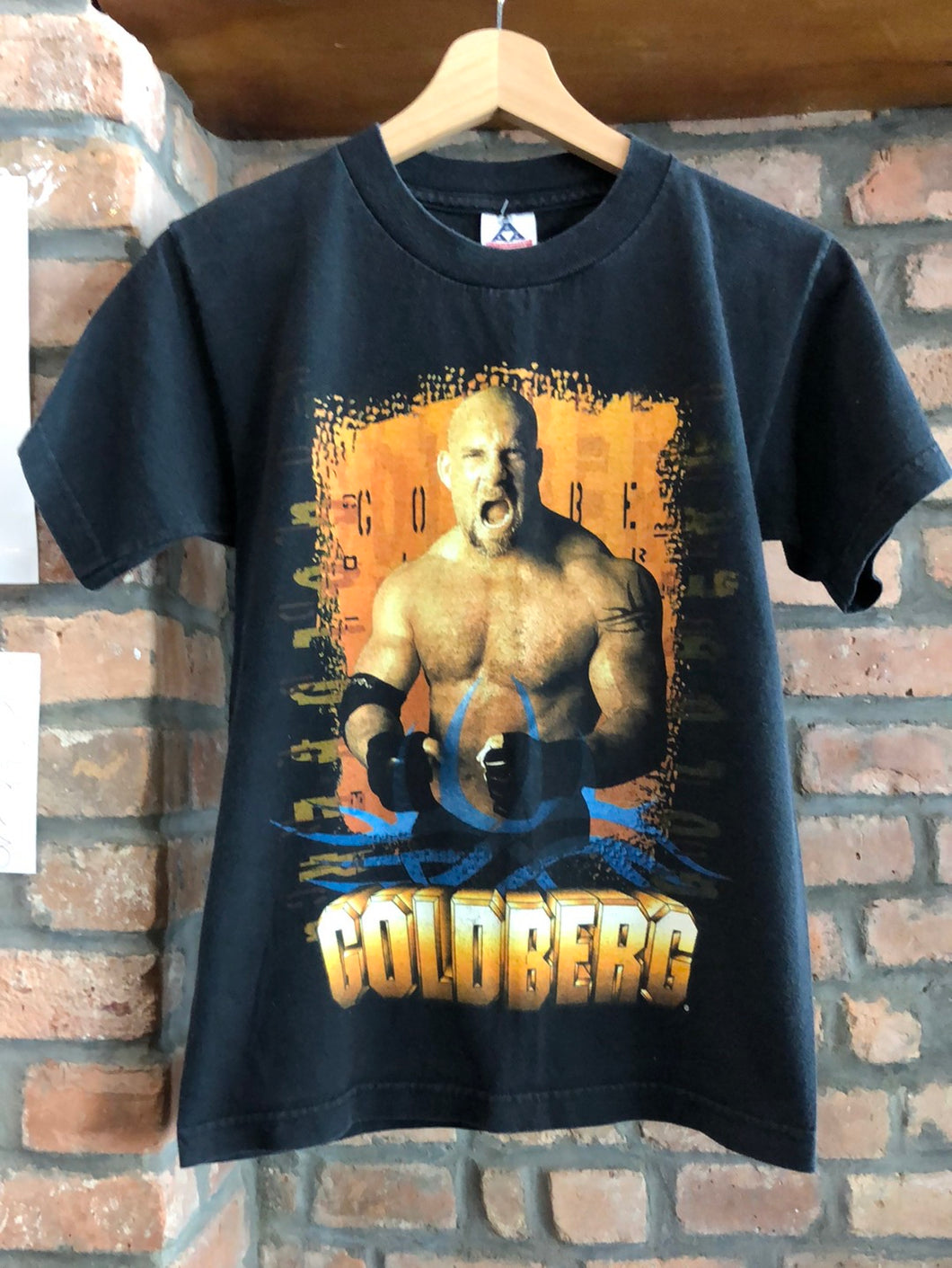 Vintage 1998 WCW Goldberg Who’s Next? Tee Size Youth Large