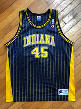Load image into Gallery viewer, Indiana Pacers Rik Smits Champion Pinstripe Jersey 48 XL
