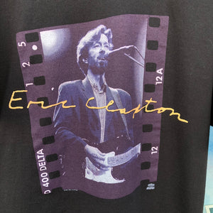 Vintage 1992 Single Stitched Eric Clapton Tour Tee Size Large