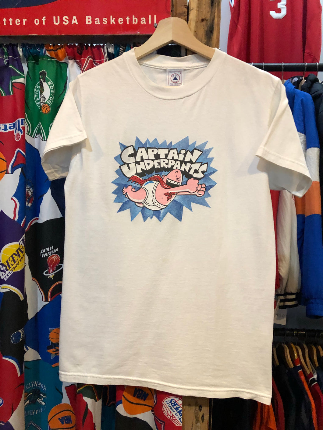 Vintage 90s Captain Underpants Tee Small
