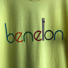 Load image into Gallery viewer, Vintage 80s/90s United Colors Of Benetton Spellout Tee Size Large
