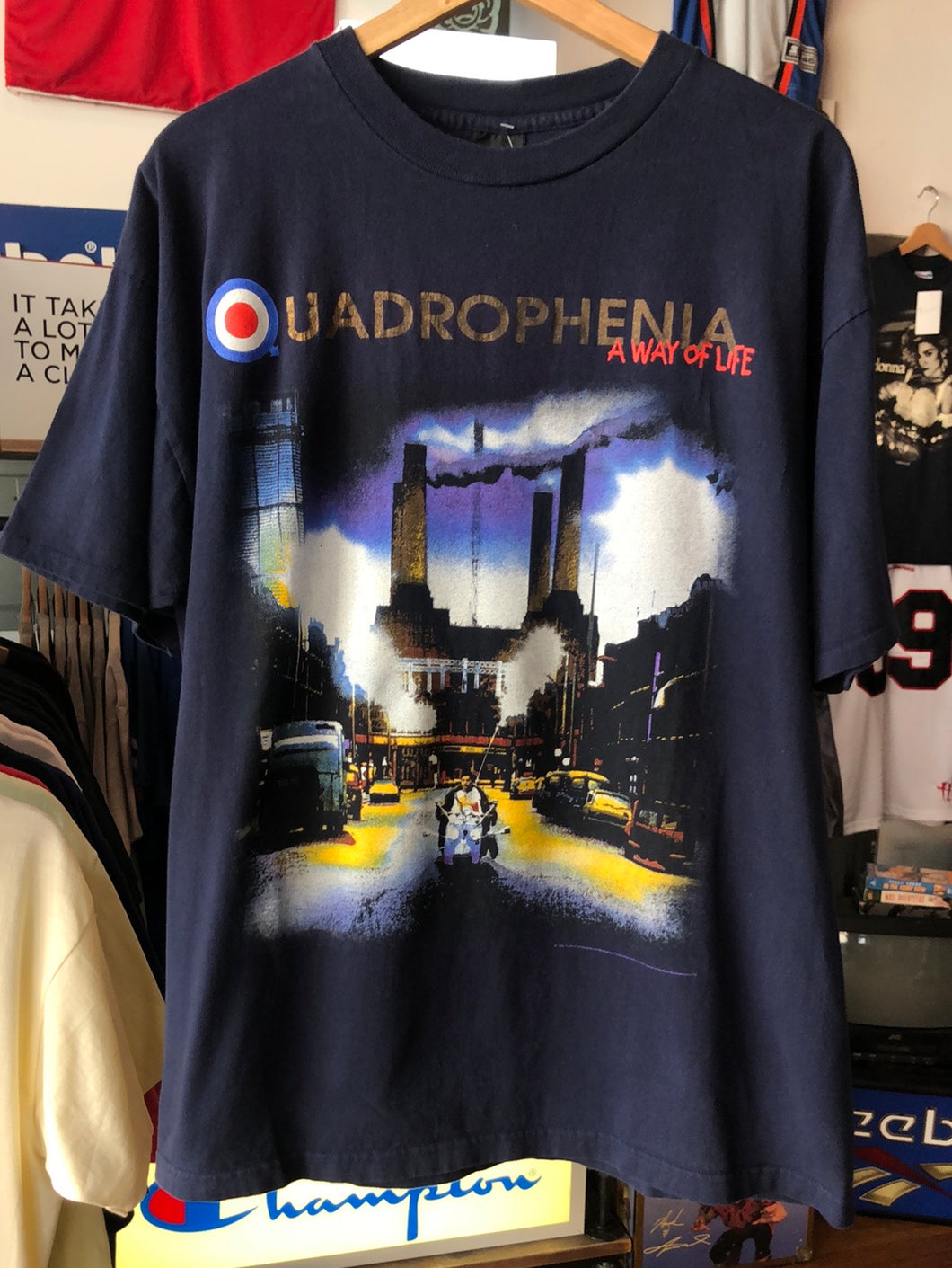 Vintage 1995 Single Stitched The Who Quadrophenia A Way Of Life North America Tee Size XL