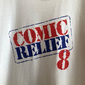 Vintage Q-Tees Comic Relief 8 Tee Size XL