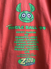 Load image into Gallery viewer, Vintage 1999 Z100 Jingle Ball Tee Size Large
