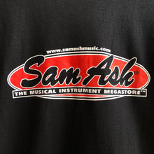 Load image into Gallery viewer, Early 2000s Sam Ash The Musical Instrument Megastore Tee Size Medium
