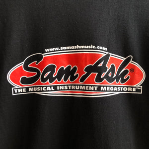 Early 2000s Sam Ash The Musical Instrument Megastore Tee Size Medium
