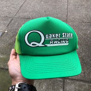 Vintage King Sports Quaker State Racing Trucker Snapback