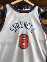 Load image into Gallery viewer, Vintage Champion New York Knicks Latrell Sprewell Jersey Size 52 2XL
