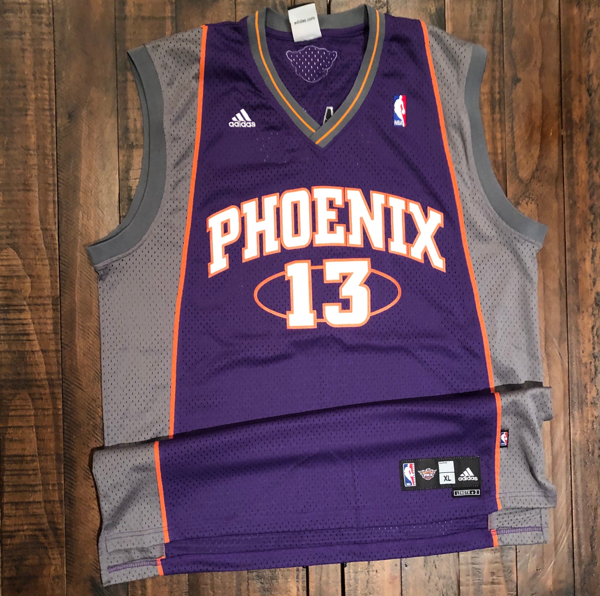 Phoenix Suns Adidas NBA Authentic's #13 Steve Nash Jersey