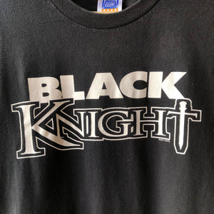 Vintage 2001 Black Knight Release Date Double Sided Movie Promo Tee Size XL