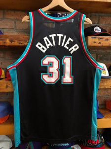 Vtg Reebok NBA Memphis Grizzlies Jersey Size (4XL) Shane Battier Red color