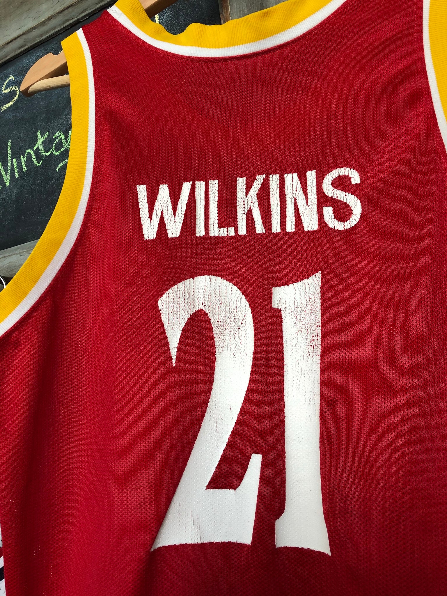 Vintage Atlanta Hawks Dominique Wilkins Champion Jersey 40 Medium – Select  Vintage BK