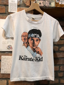 Vintage 1986 Single Stitched The Karate Kid Movie Promo Tee Size Small