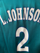 Load image into Gallery viewer, Vintage Early 90s Champion Charlotte Hornets Larry Johnson Sz 40 Medium
