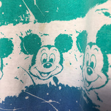 Load image into Gallery viewer, Vintage Single Stitched Disney Character Fashions All Over Print Mickey Mouse Tee Size XL
