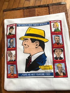 Vintage Single Stitched Dick Tracy Tee Size XL