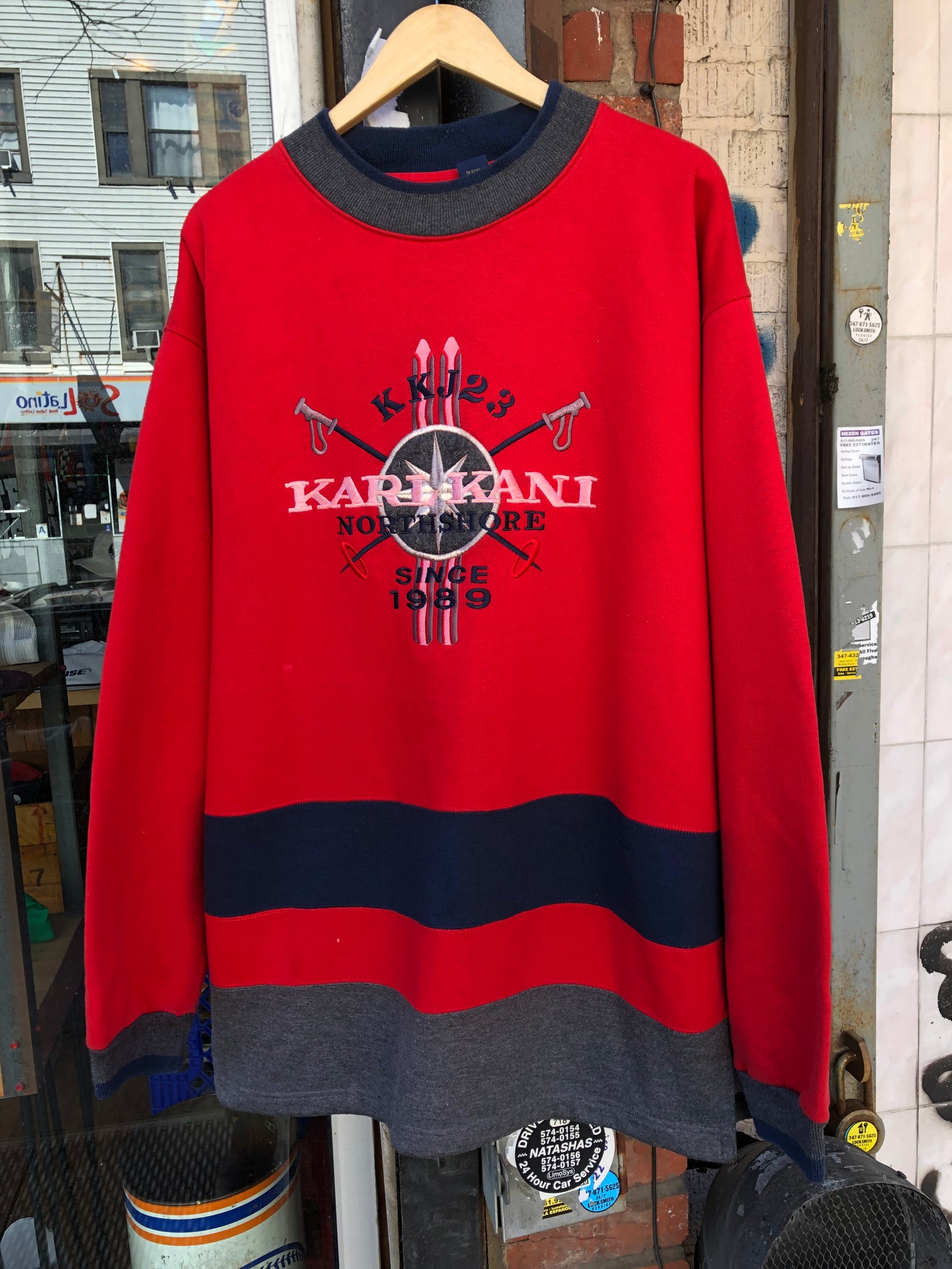 Karl kani 2025 vintage sweater