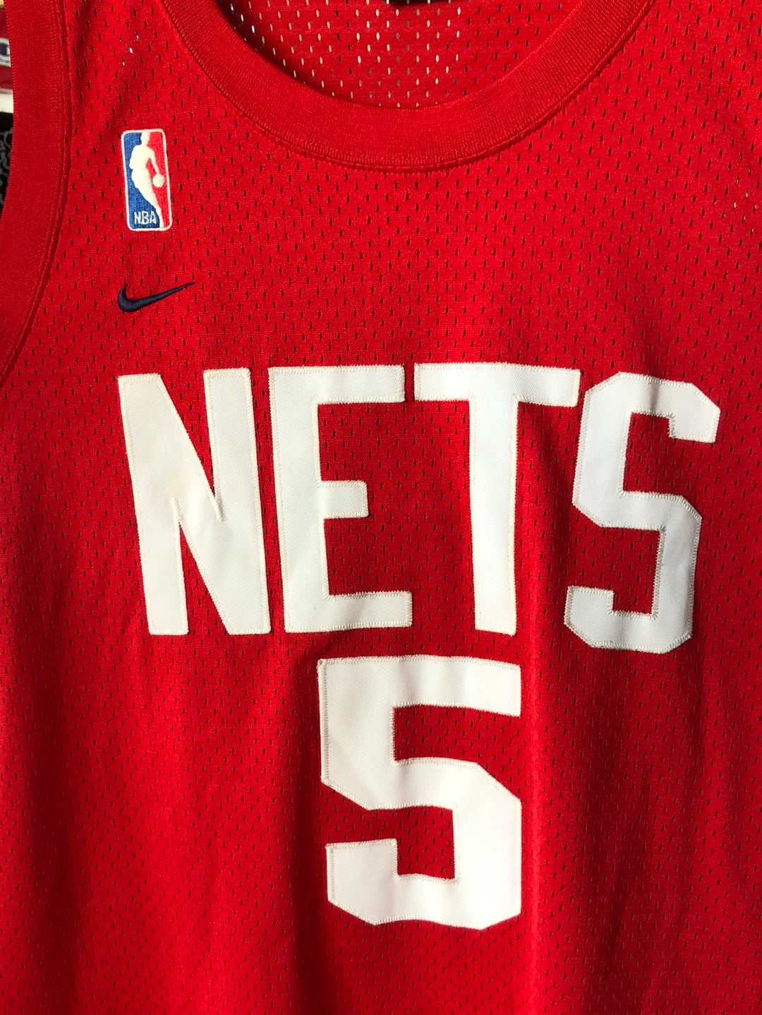 Jason Kidd Reebok New Jersey Nets NBA Finals Jersey XXL