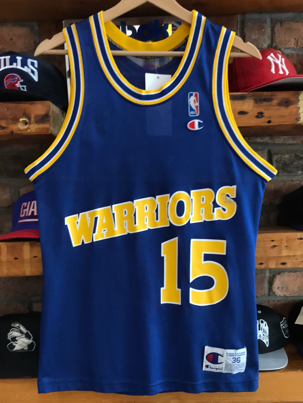 Vintage Golden State Warriors Latrell Sprewell Champion Basketball Jer –  Stuck In The 90s Sports