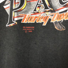 Load image into Gallery viewer, Vintage 1990 3D Emblem Single Stitched Harley Davidson Leader Of The Pack Tee Size XL
