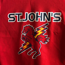 Load image into Gallery viewer, Vintage Majestic St John’s Red Storm Jersey Size Large
